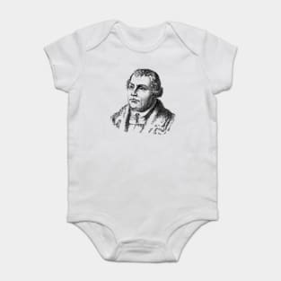 Martin Luther Portrait Baby Bodysuit